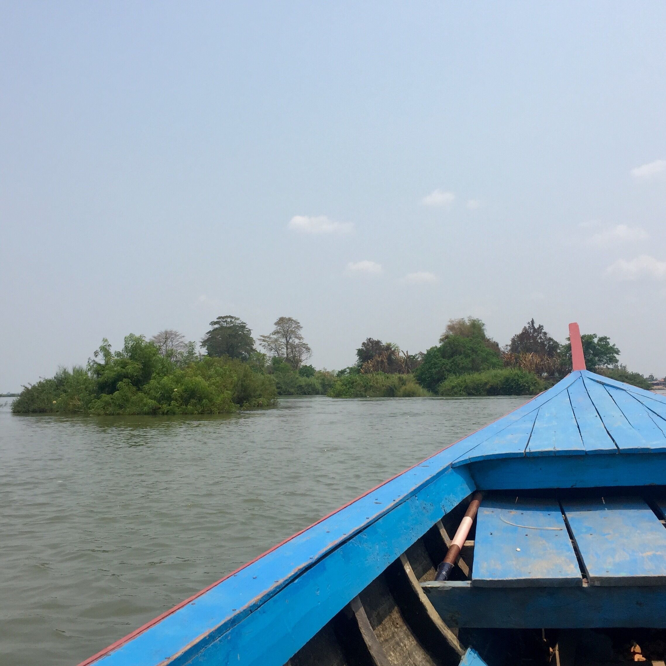 The most southern point of Laos is Si Phan Don (4000 Islands). There is plenty of kayaking, biking, walking, swimming, and relaxing to be had. Don Det has plenty of budget accommodations while Don Khon is better for those with deeper pockets :)