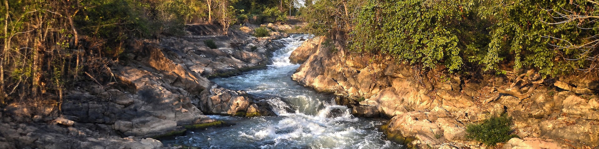 4000 Islands, in the south of Laos is a stunning place! Here Mekong River starts to enlarge itself and creates thousands of little and larger islands, this is the reason of the name. The real slow passing of time and beautiful scenarios as rushing rivers, many waterfalls, heart melting countryside views, will take you in a new dimension of life! Rent a bike and just go without a destinations simply filling your eyes and your soul with the beauty you'll find!