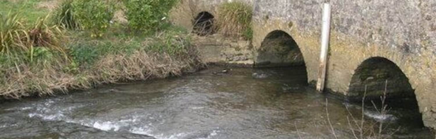 Vobster - looking towards the Vobster Inn. The pub "The Vobster" and its car park can be glimpsed in the background.