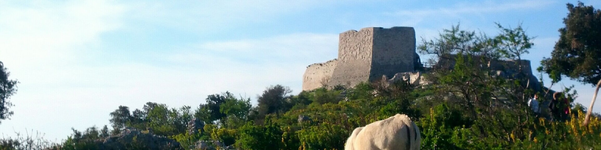Castelpagano, alone in stunning #nature's #Gargano #NationalPark