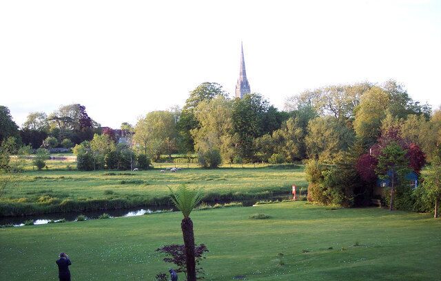 Cathedral Spire Taken from the garden of the Grasmere House Hotel.