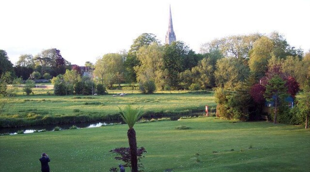 Cathedral Spire Taken from the garden of the Grasmere House Hotel.