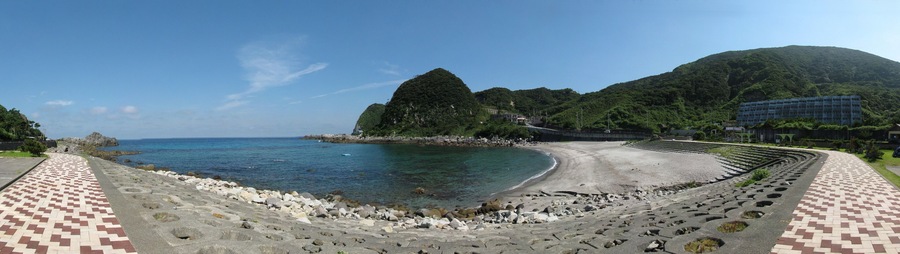Sawajiri beach, Kozushima