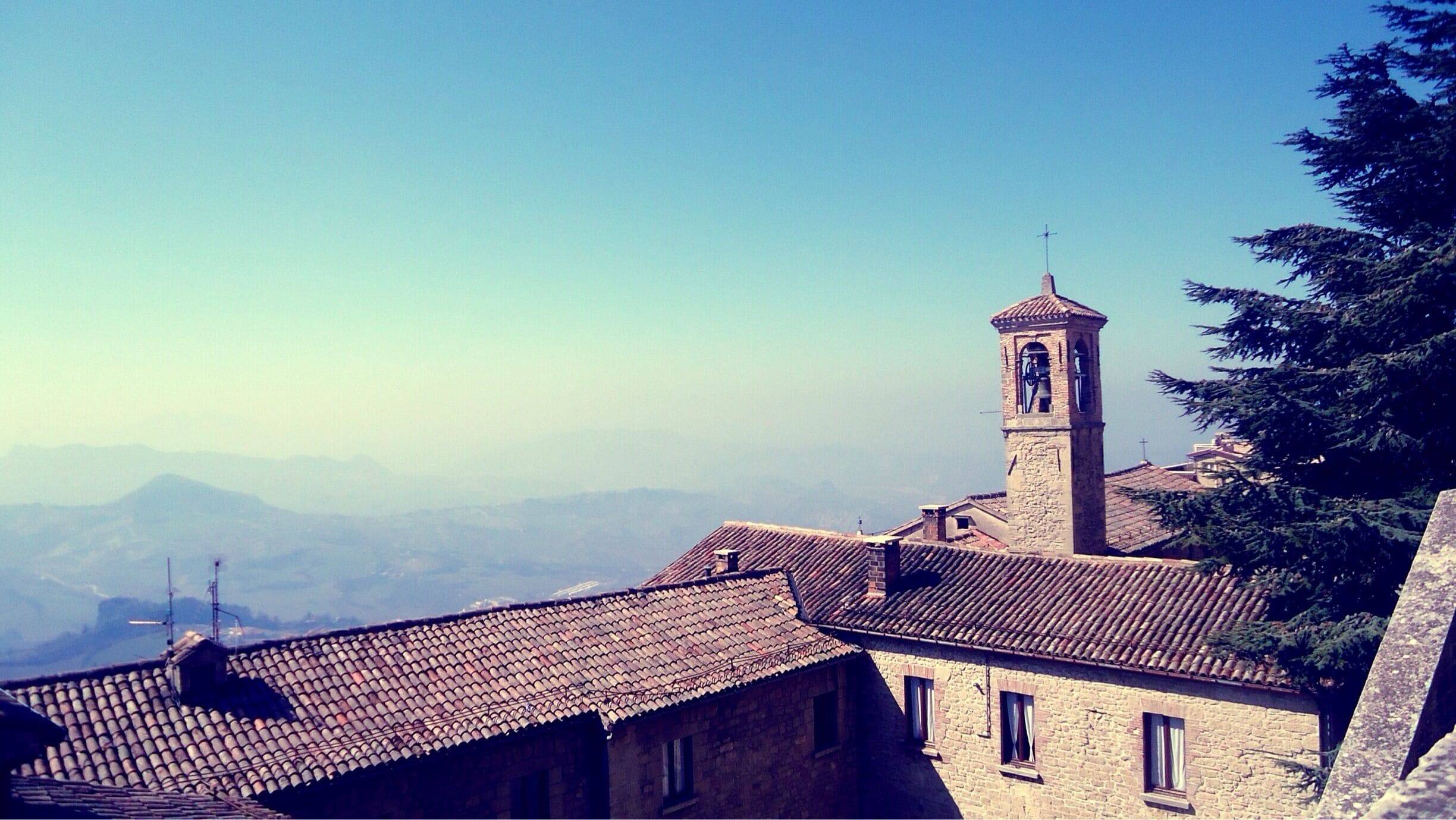 Beautiful view from San Marino