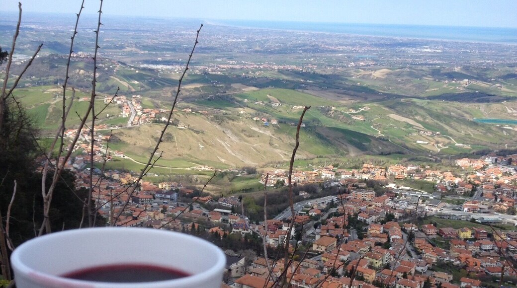 The view from San Marino