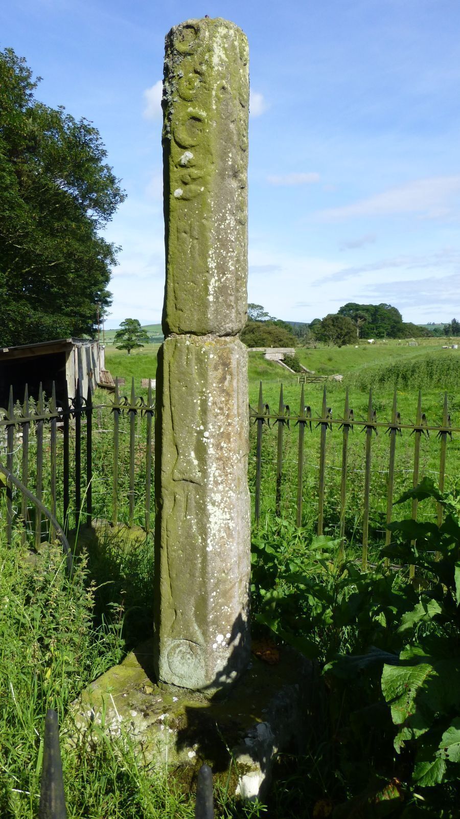 Percy's Cross with Enclosing Wall and Railings