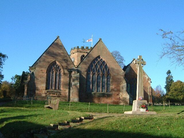St Luke's parish church, Hodnet, Shropshire