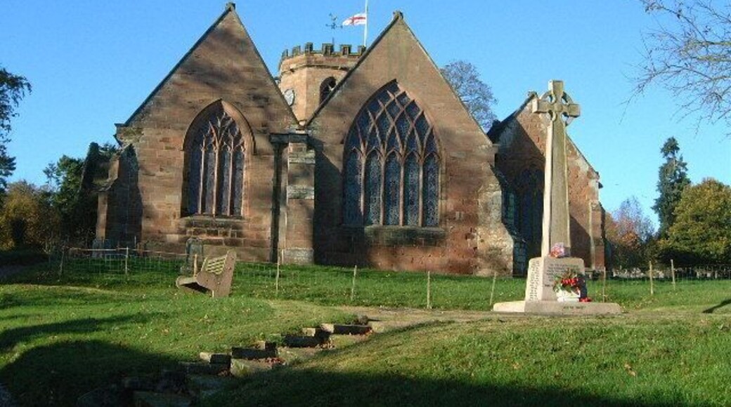 St Luke's parish church, Hodnet, Shropshire