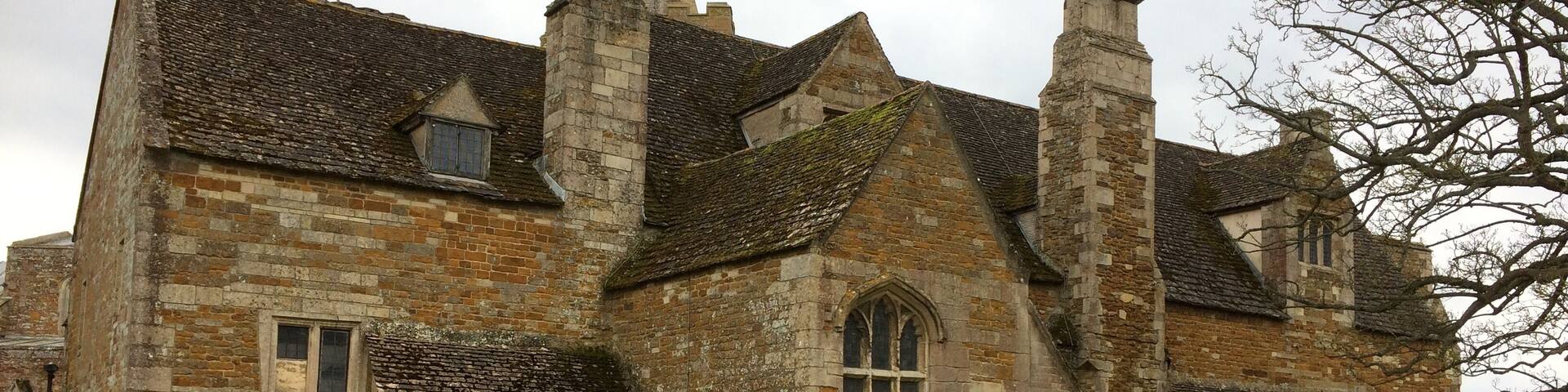 Lyddington Bede House Rutland. North with of the Bedehose..