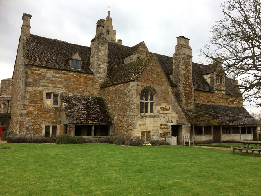 Lyddington Bede House Rutland. North with of the Bedehose..