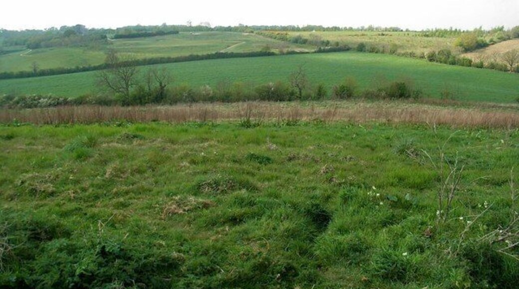 Rye Hill from Fern Hill Part of Rye Hill is a golf course.