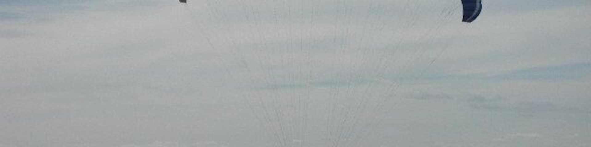 View overlooking the Severn Vale from Hill. This sort of view is one of the reasons we paraglide. We can get interesting views of geographical features from the air as well!