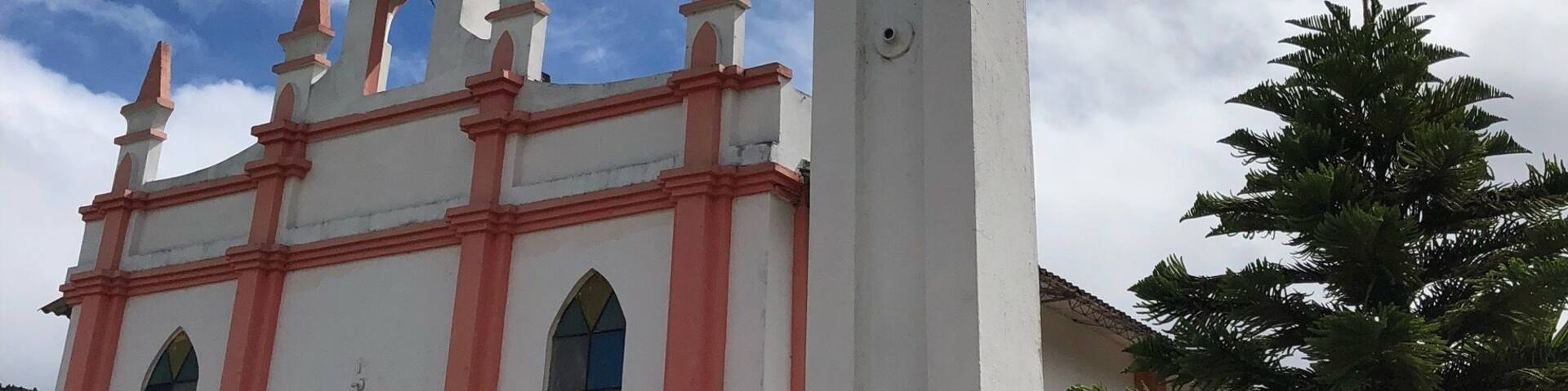 Great for panoramic view of the town from the church