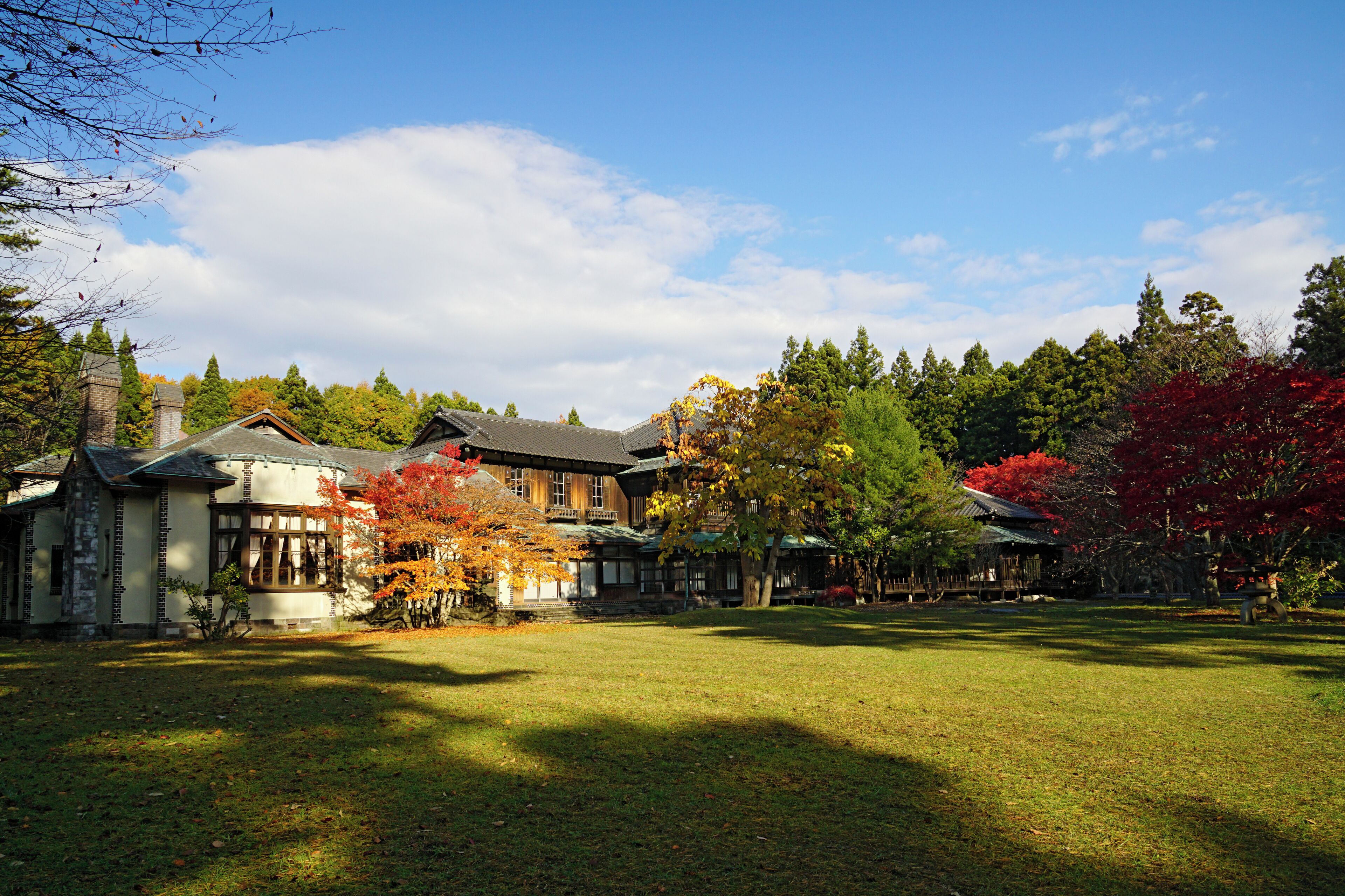 At Komaki Onsen Shibusawa Park in Misawa, Aomori prefecture, Japan.