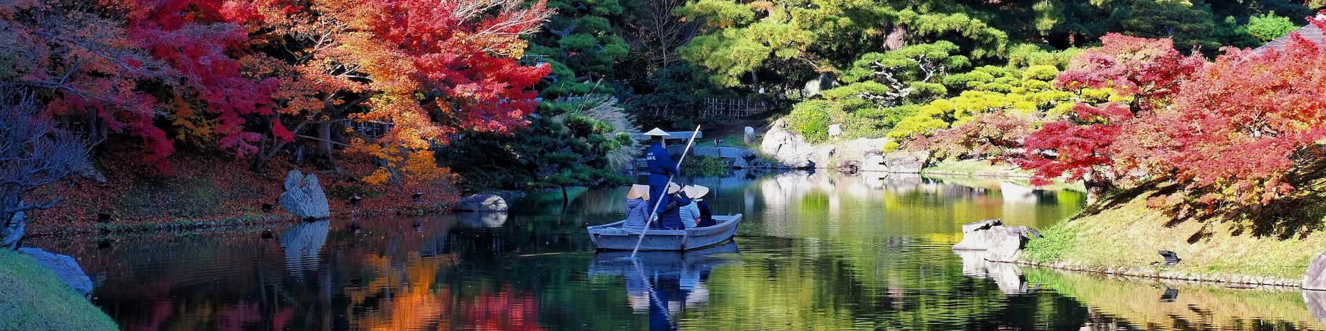 紅葉の栗林公園南湖12