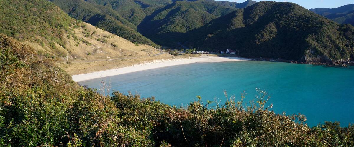 Takahama Beach in Fukue-island, Nagasaki, Japan