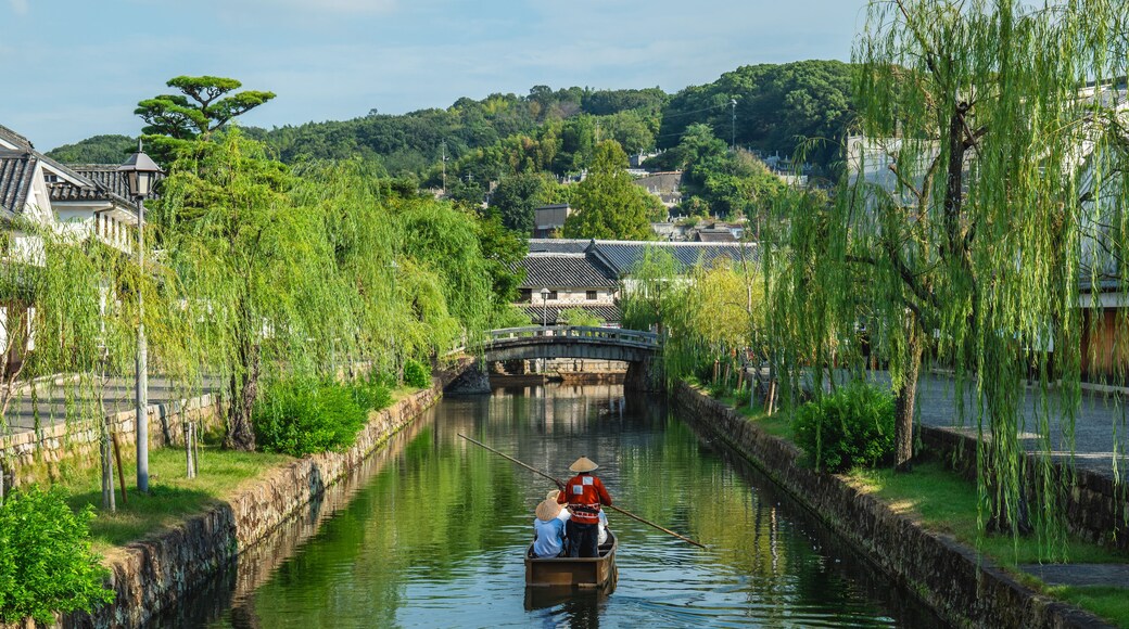 Scenery of Kurashiki Bikan Historical Quarter in Okayama, Chugoku, Japan
