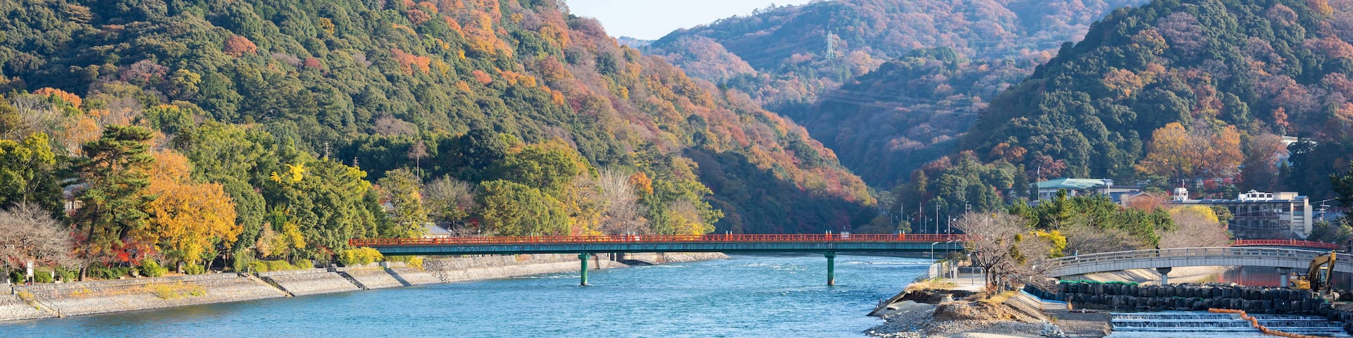 Panorama of Uji Kyoto Japan