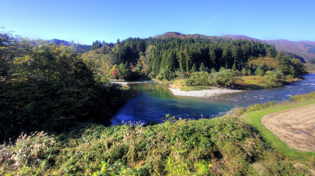 東長沢駅付近の風景