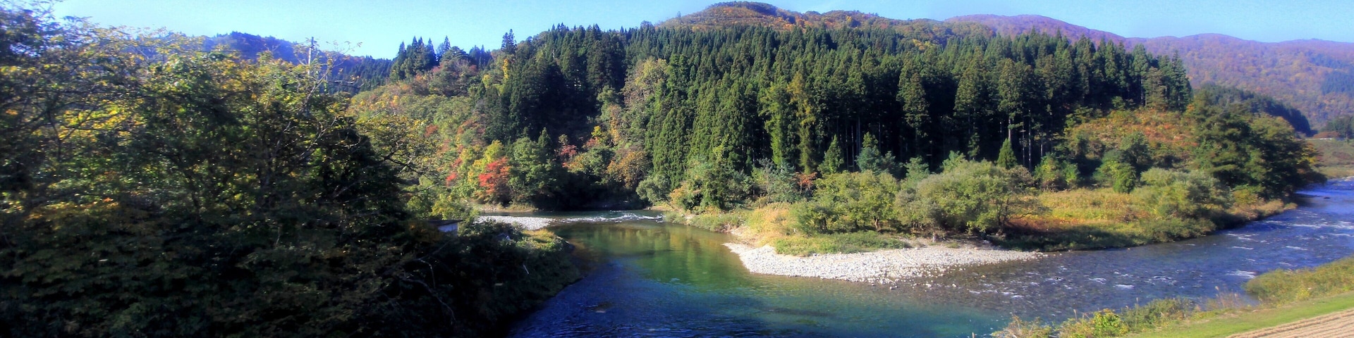 東長沢駅付近の風景