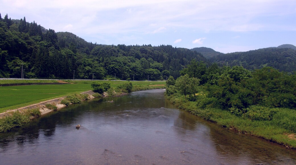 東長沢駅付近の風景