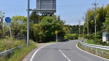 千葉県道45号八日市場八街線(香取郡多古町牛尾)