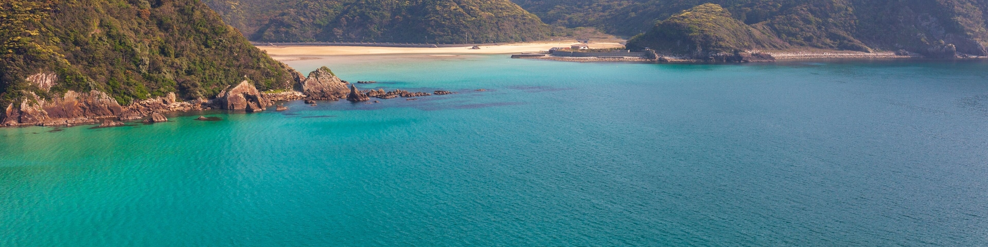 Takahama Beach in Fukue island, Gotō, Nagasaki, Japan