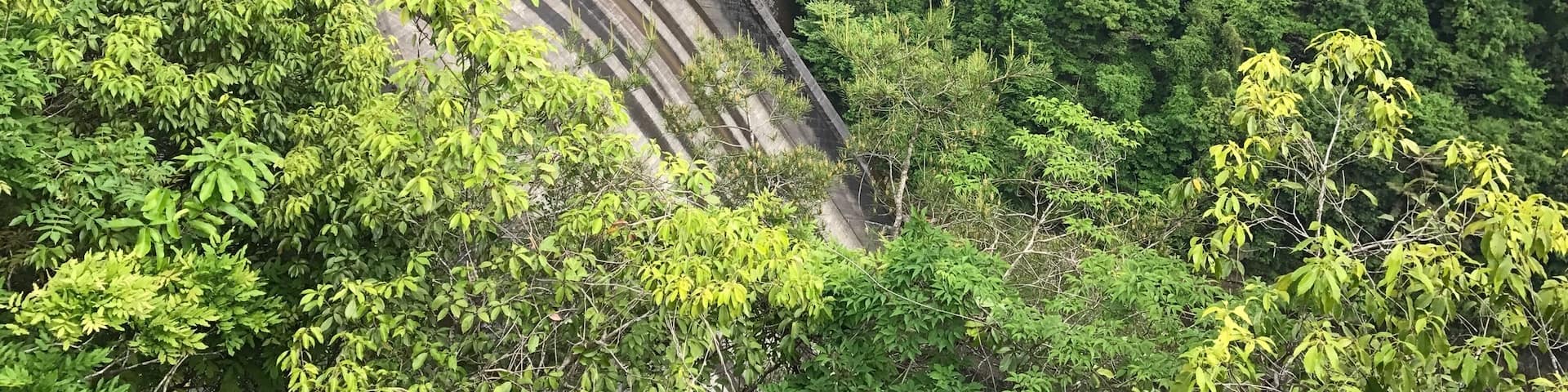 新しいダムができたら沈んでしまうダム