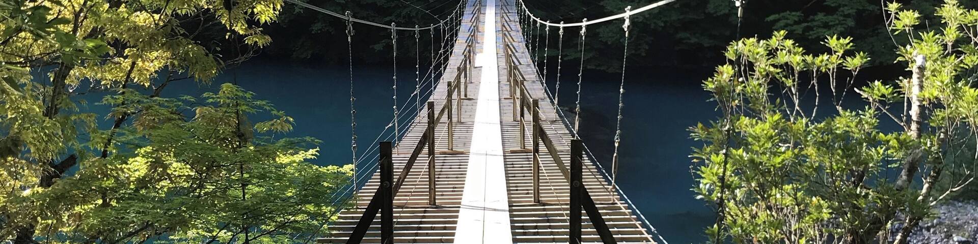 The dream suspension bridge is very wonderful