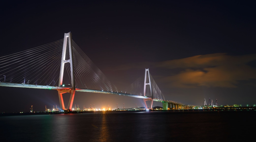 Meiko Triton and the Port of Nagoya in Aichi, Japan