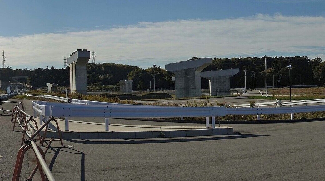 建設中の東海環状 東員IC