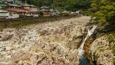 japanese landscape - takinohai - kozagawa - wakayama