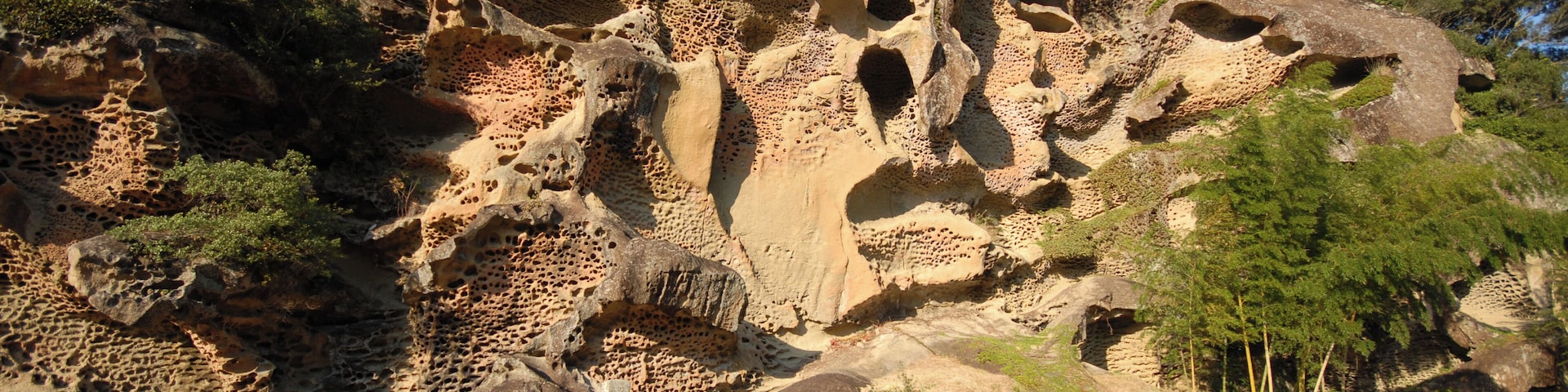 Mushikui-iwa (Mushikui Rock) is a Natural monuments in Japan in Takaike, Wakayama Prefecture, Japan