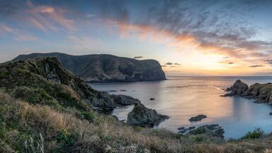 Sunset at the Kuniga Coast, Nishinoshima Island, Shimane Prefecture, Japan