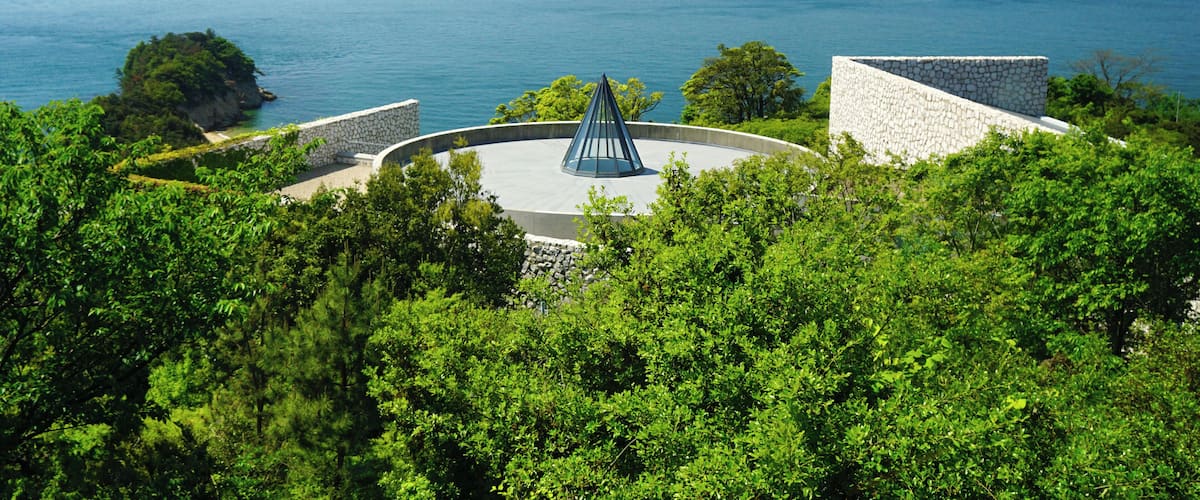 Benesse House "Museum" of Benesse Art Site Naoshima in Naoshima, Kagawa prefecture, Japan