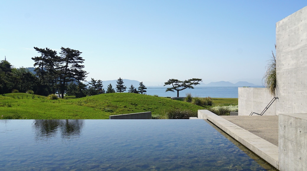 Benesse House "Park" of Benesse Art Site Naoshima in Naoshima, Kagawa prefecture, Japan