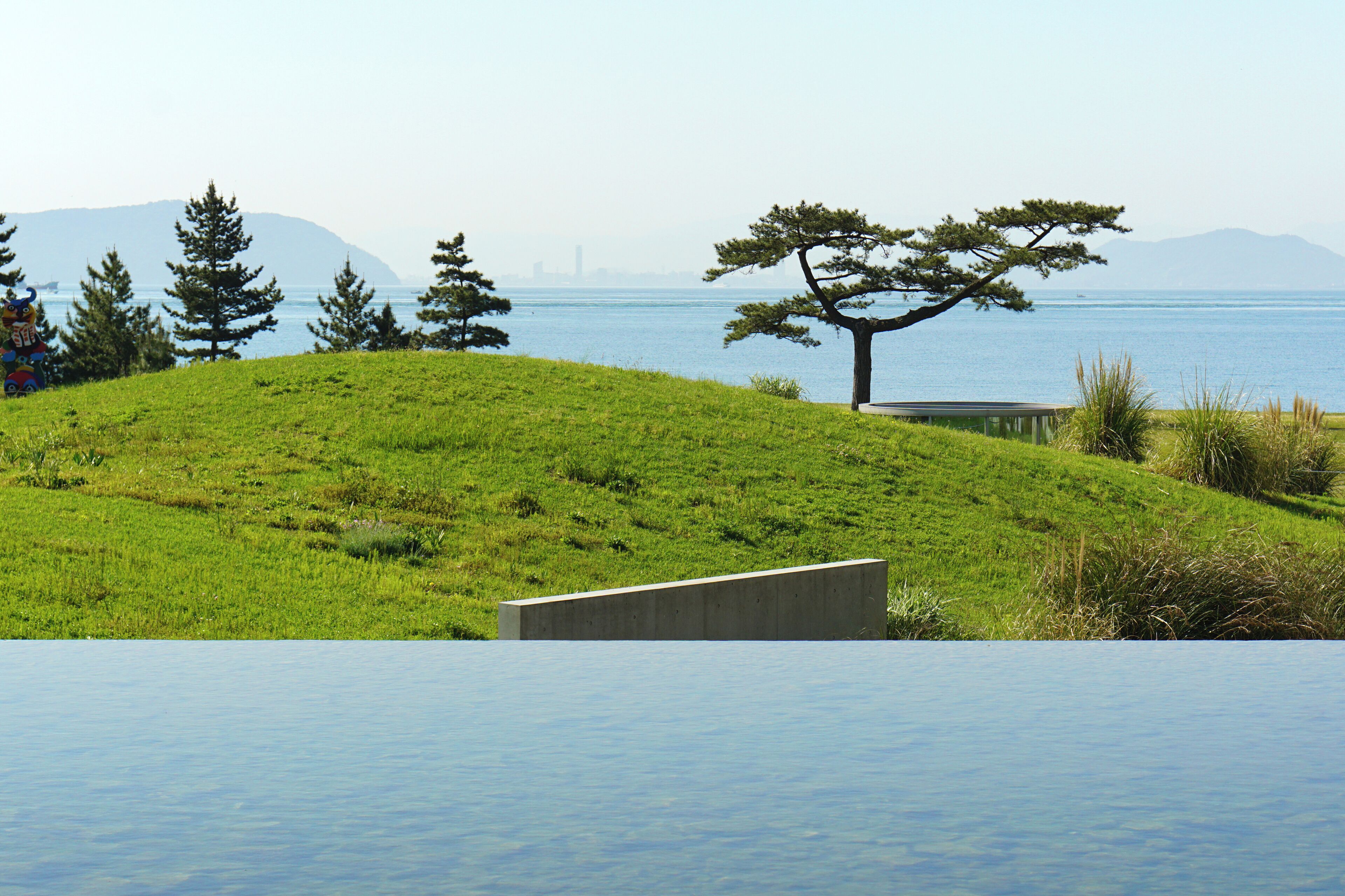 Benesse House "Park" of Benesse Art Site Naoshima in Naoshima, Kagawa prefecture, Japan