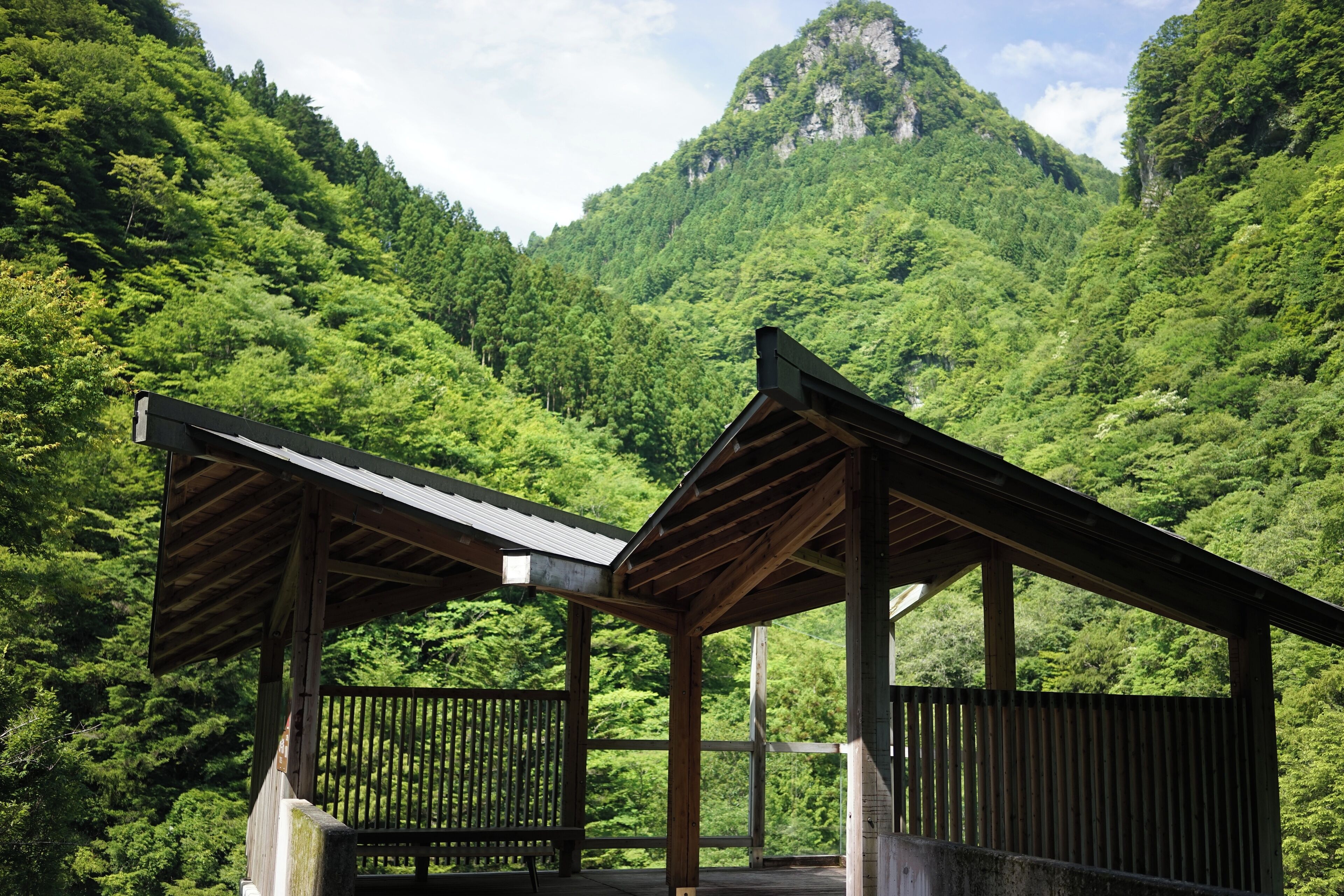 瀬戸川渓谷展望台