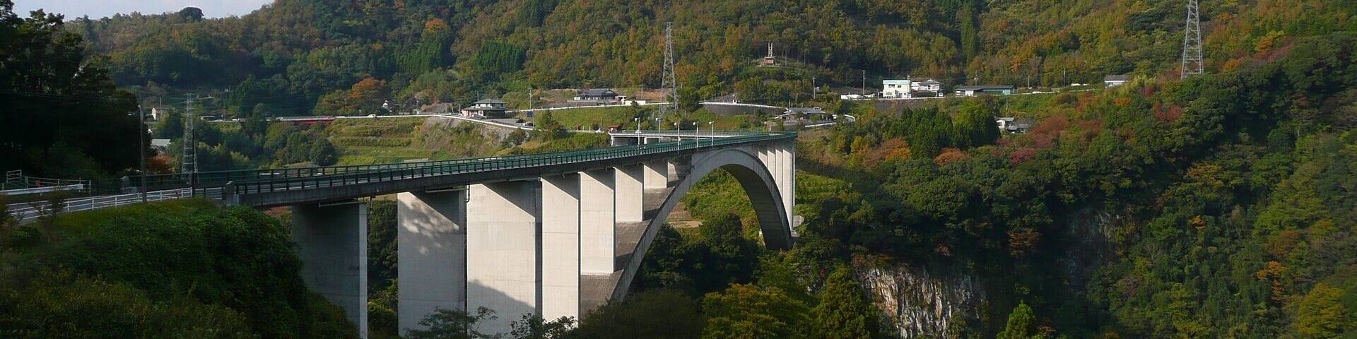 Tensho Bridge (Hinokage Town, Miyazaki Prefecture, Japan)