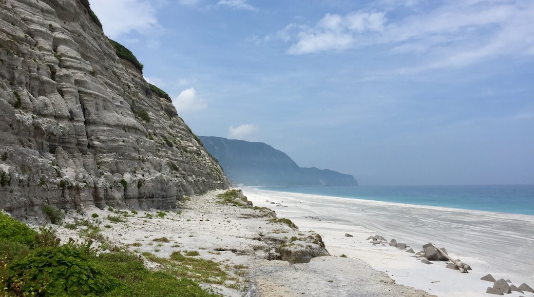 Secreat Beach, a part of Habuse Beach, Niijima, Tokyo
