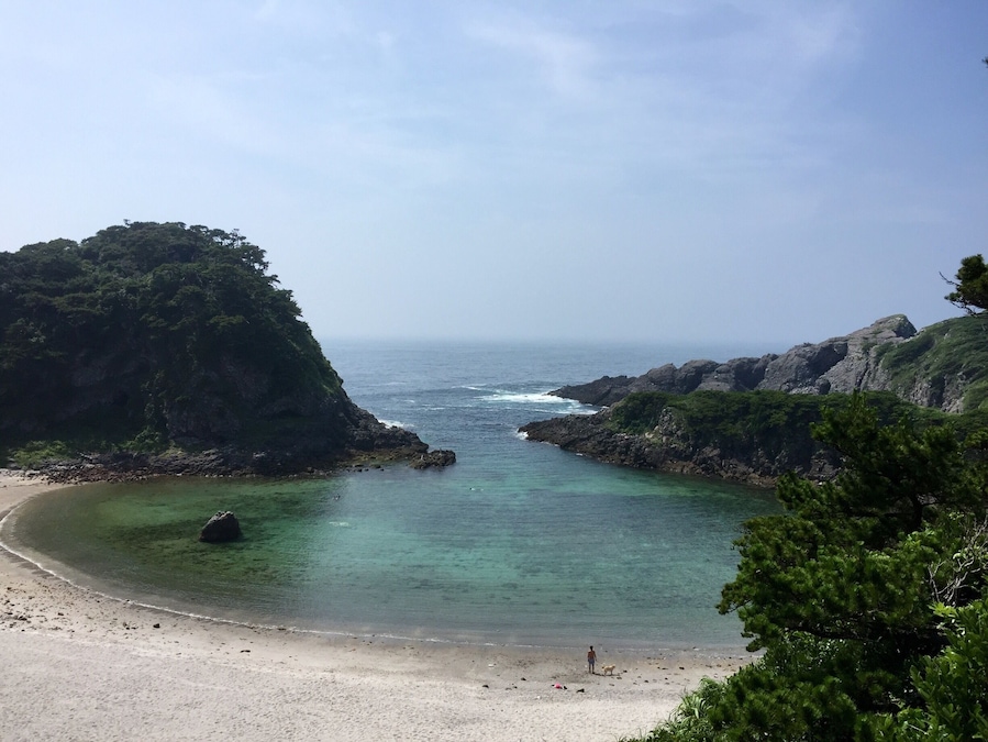 Tomari laguna, Shikinejima, Tokyo