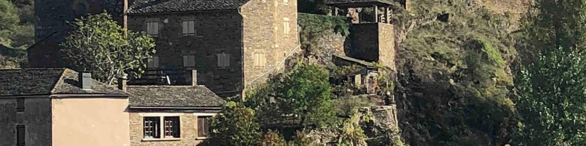 Incredible view of this castle, typical of this region