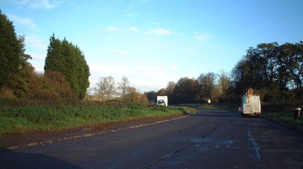 Lay-by on the A38. A regular site of the mobile cafe "Breakfast at Timothy's"