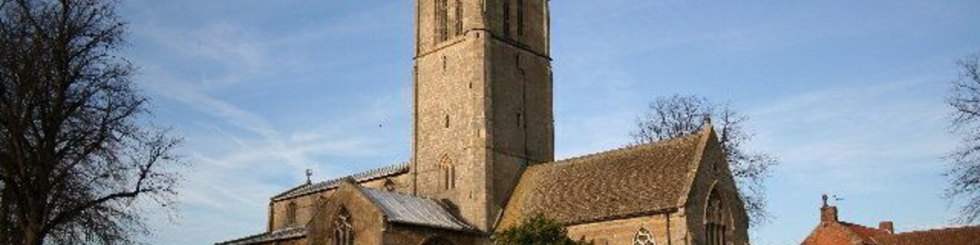 St John the Baptist's parish church, Morton, Lincolnshire, seen from the southeast