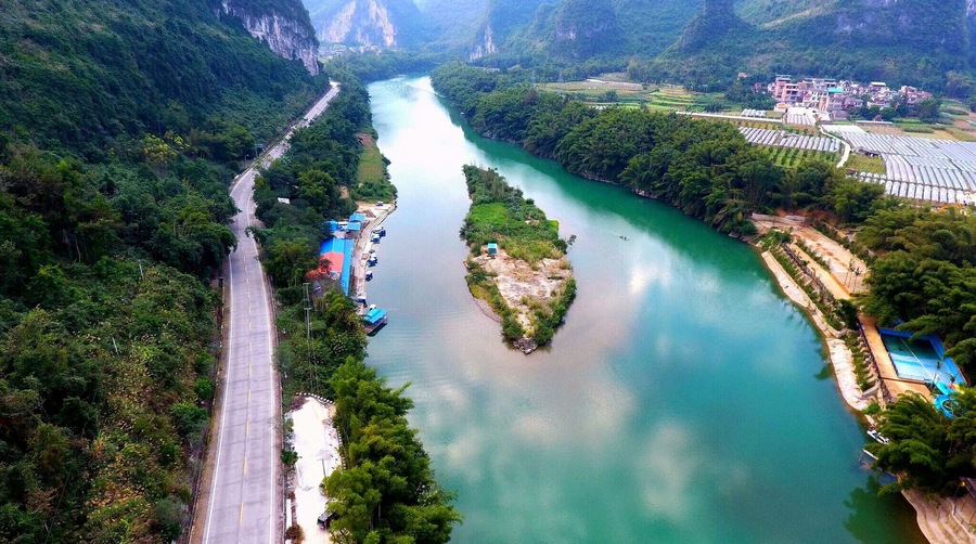 Beautiful #Yizhou Guangxi,the hometown of #LiuSanJie.