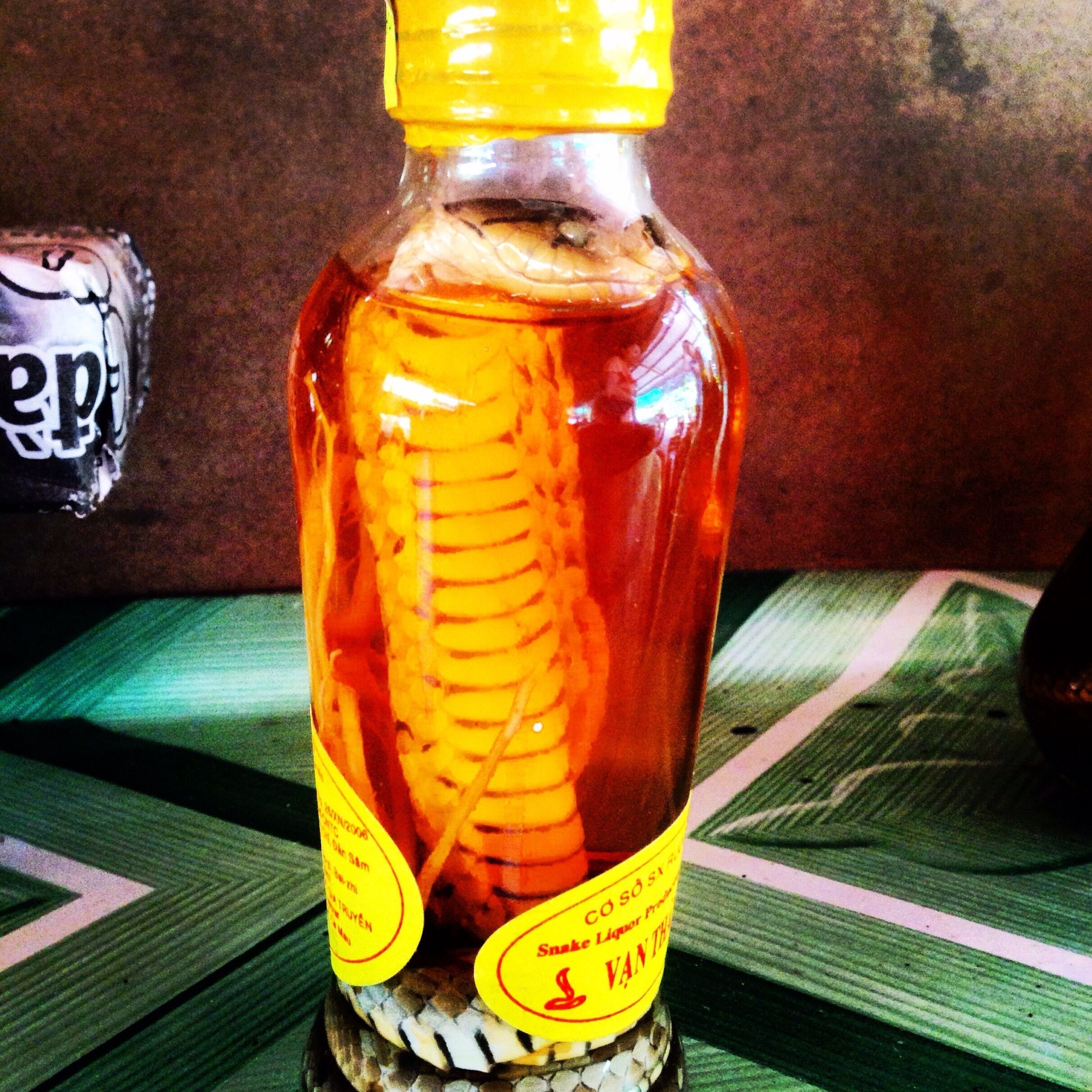 Snake liquor, anyone? Yes. That is a real dead snake in a bottle.  Spotted on my Mekong River tour. 

Connect with me on fb.me/ALifeFullofSERENDIPITY

#alifefullofserendipity #serendipitytess #travel #traveling #travelblog #travelblogger #traveltheworld #travelphotography #photooftheday #photo #snake #crazy #poison #liquor #alcohol #vietnam #seasia #challenge #rtw #adventure #wanderlust #doyoutravel #TroveOn