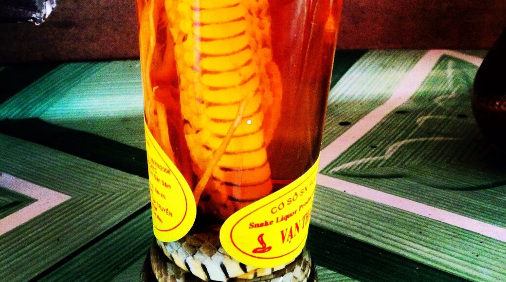 Snake liquor, anyone? Yes. That is a real dead snake in a bottle. Spotted on my Mekong River tour.
Connect with me on fb.me/ALifeFullofSERENDIPITY
#alifefullofserendipity #serendipitytess #travel #traveling #travelblog #travelblogger #traveltheworld #travelphotography #photooftheday #photo #snake #crazy #poison #liquor #alcohol #vietnam #seasia #challenge #rtw #adventure #wanderlust #doyoutravel #TroveOn