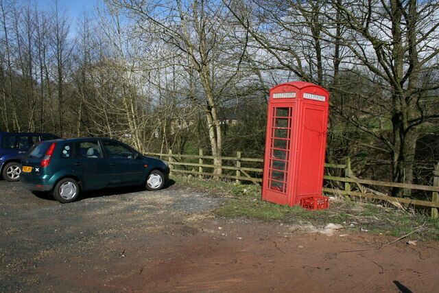 Telephone Box at Higher Brock Mill