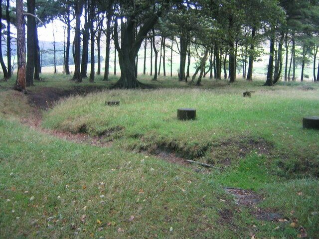 Bleasdale Circle Bronze Age Wooded circle ( now replaced by concrete !)