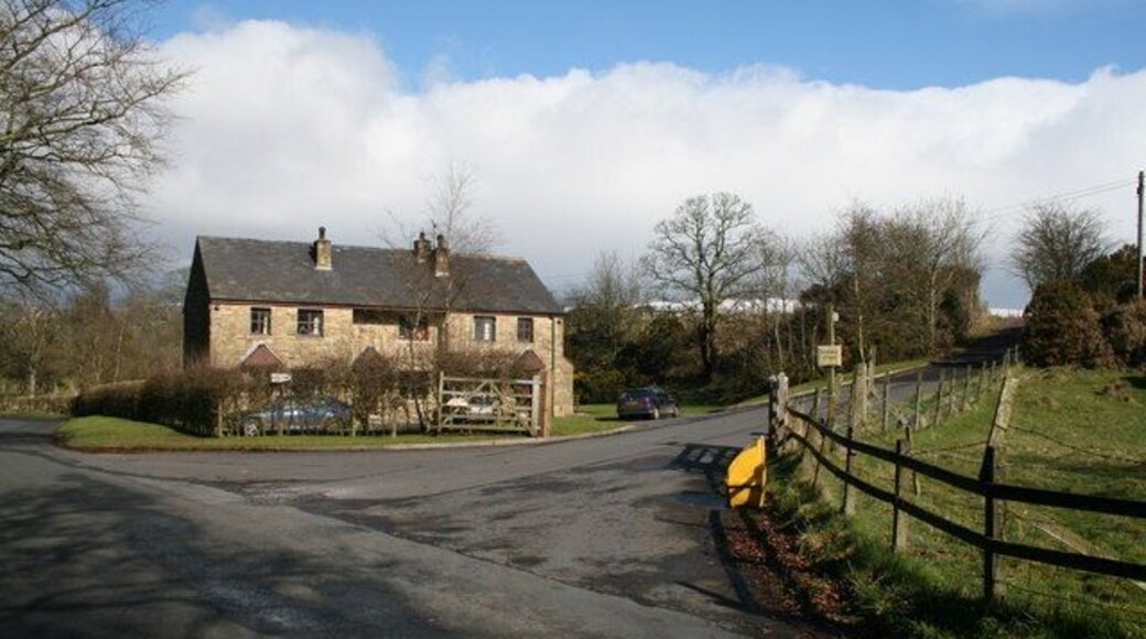 Houses by the Bleasdale Estate Road